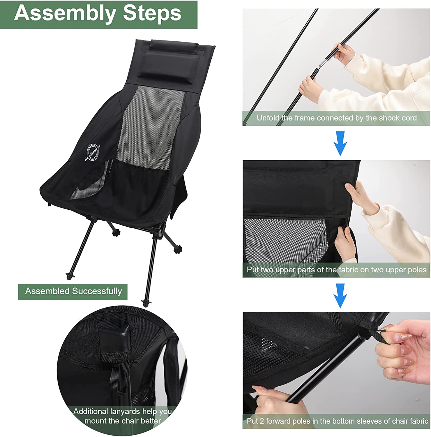 Portable Adult Camping Chair