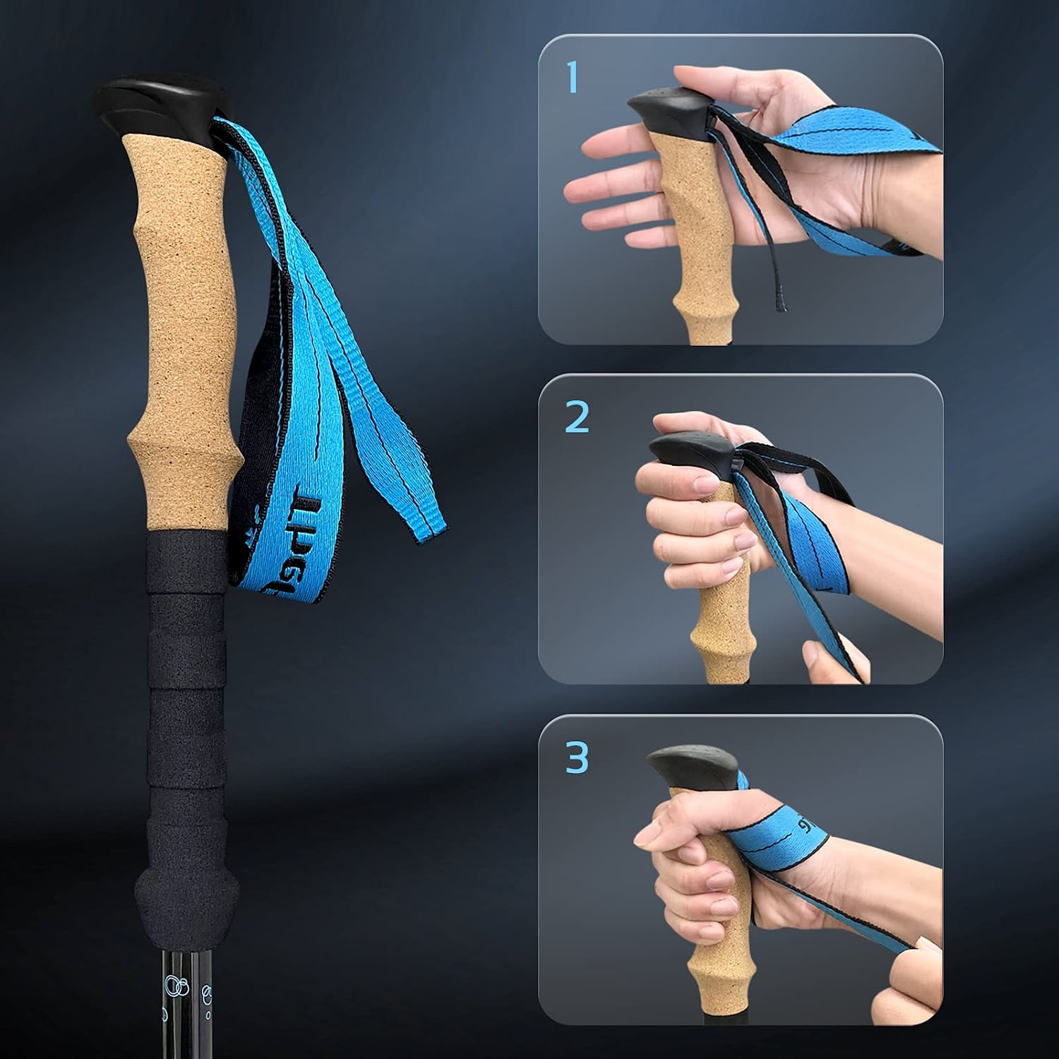 Collapsible and Telescopic Walking Sticks