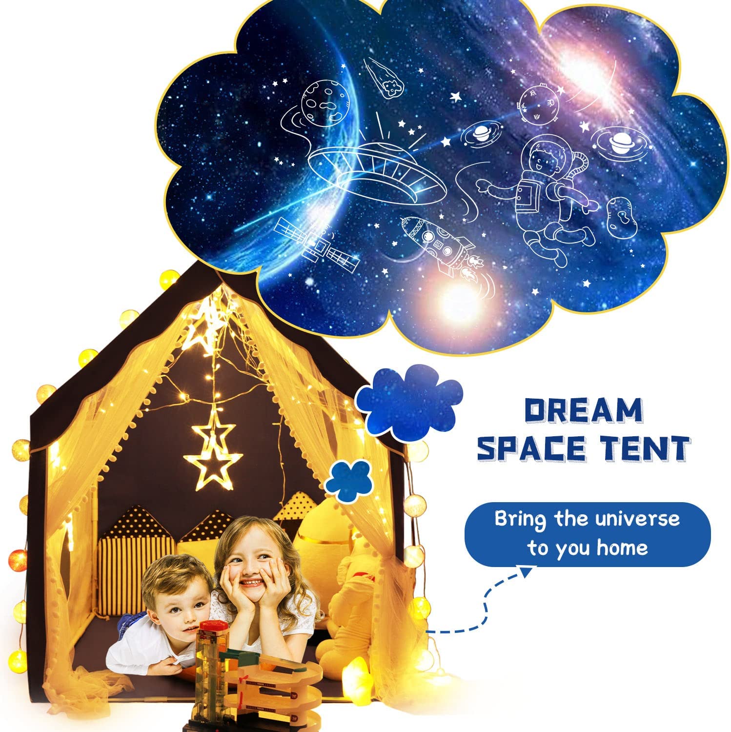 Indoor and Outdoor Playhouse Toddler Tent