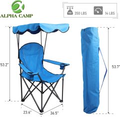 Camp Chair with Shade