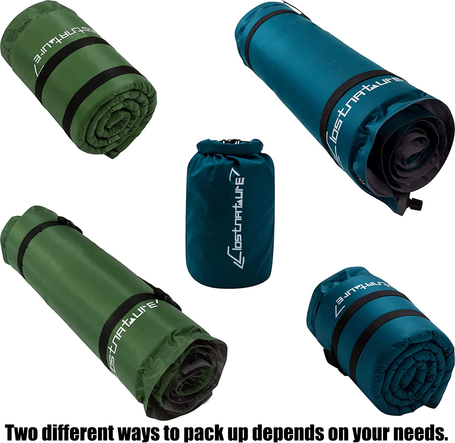 Self Inflating Sleeping Pad for Camping