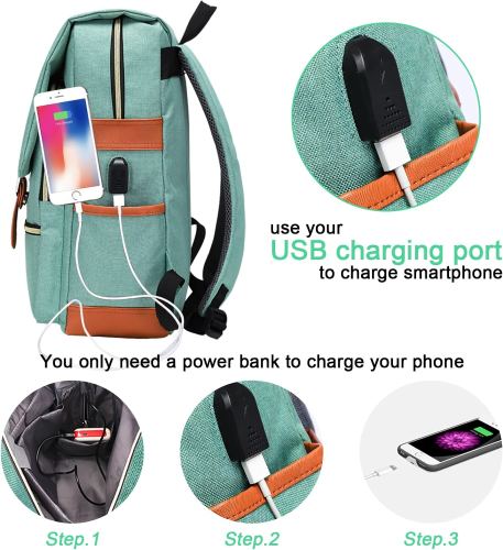School College Backpack for Women Men