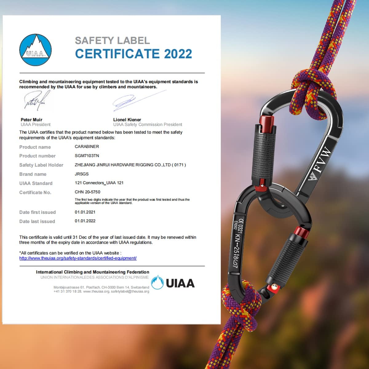 Auto Locking Rock Climbing Carabiner Clips,Carabiner