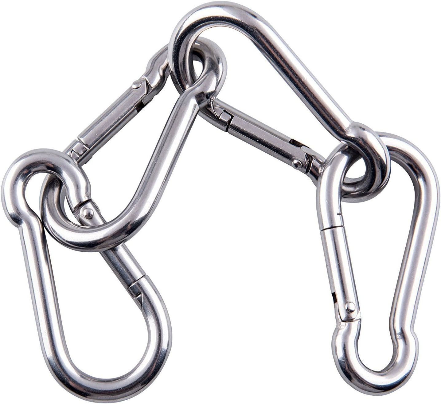 Stainless Steel Spring Snap Hook Carabiner