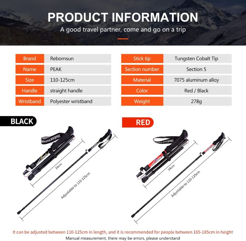 Adjustable Lightweight Strong Poles