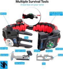 Survival Paracord Bracelet