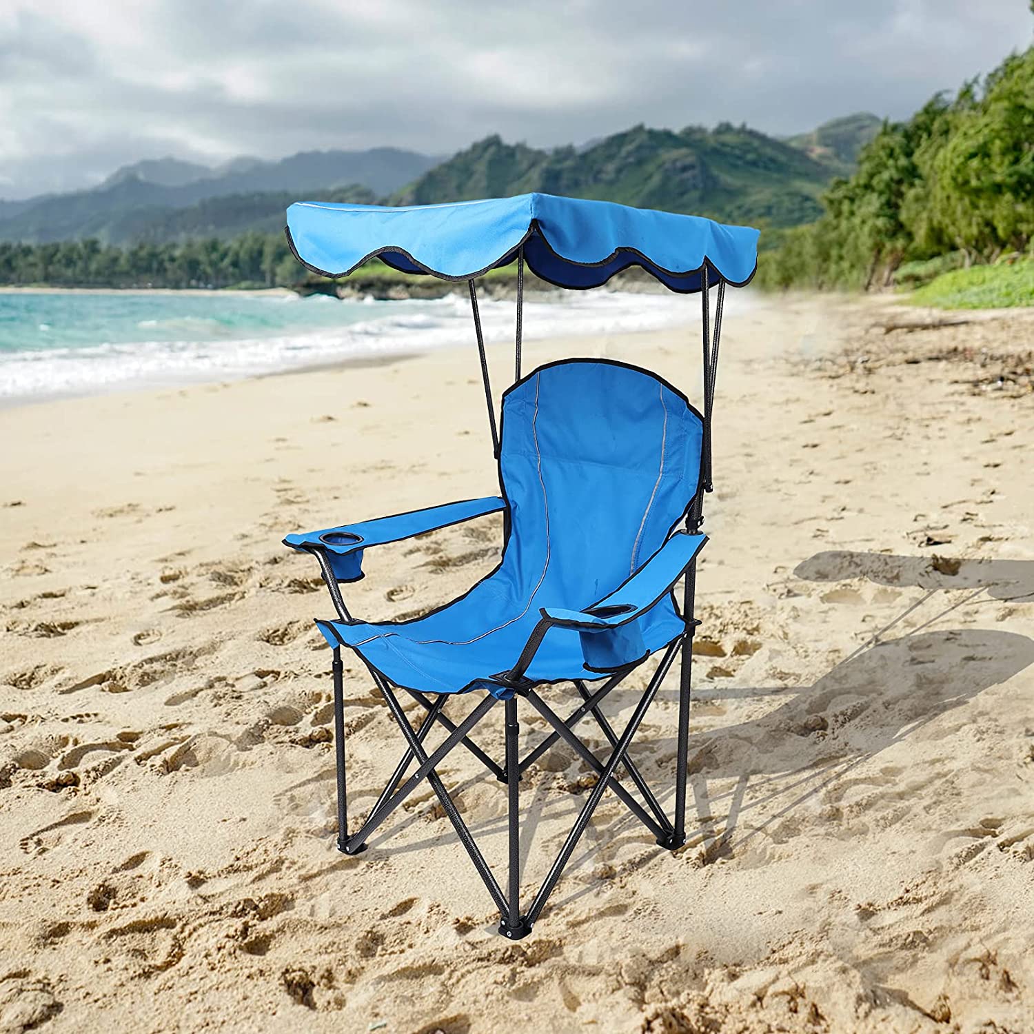 Camp Chair with Shade