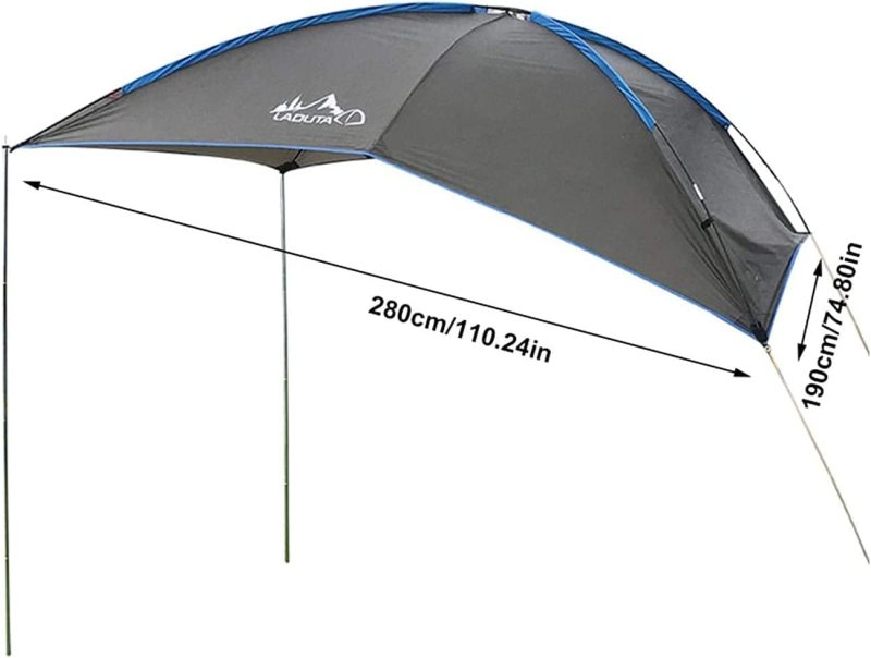 SUV Tailgate Shade Awning Tent for SUV RVing