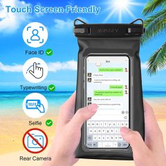 Large Capacity Waterproof Phone Pouch Floating