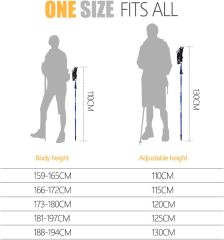 Collapsible Hiking Poles