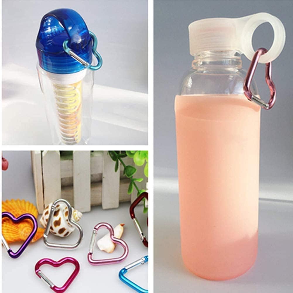 Fish Bone Shape Keychain Clips Mini Carabiner