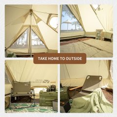 Cotton Canvas Luxury Yurt Camping Tent