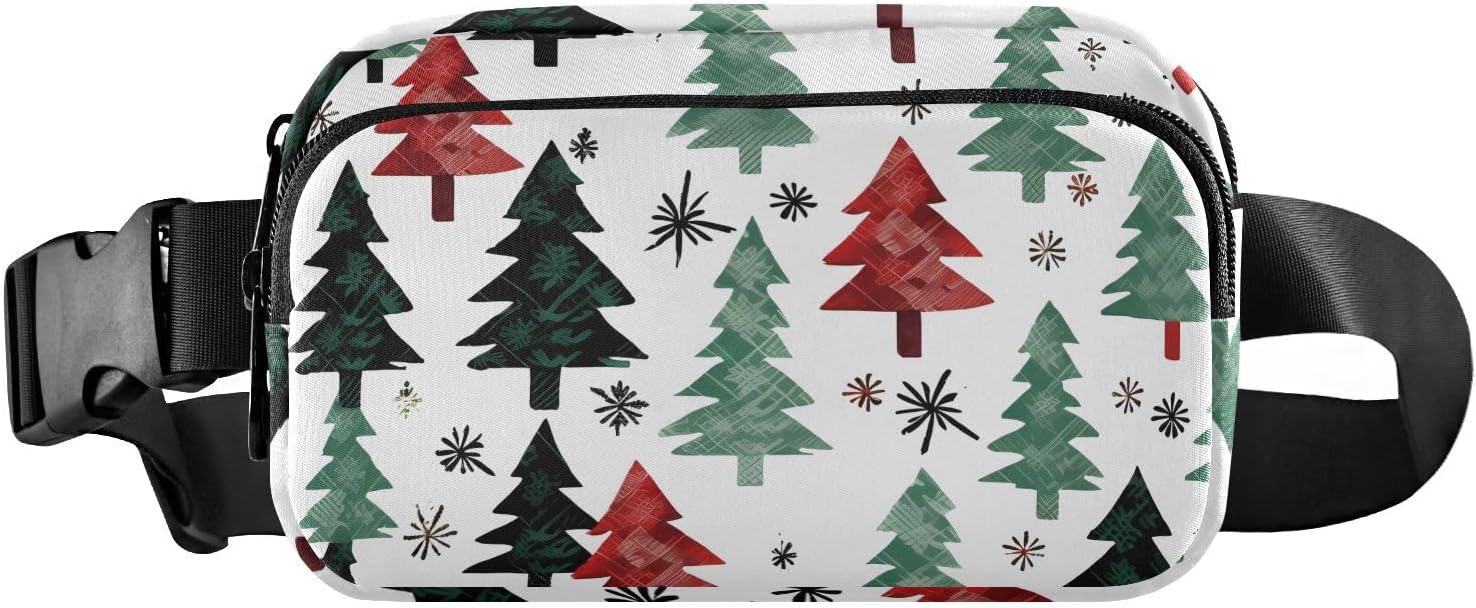 Christmas Tree Fanny Packs for Women