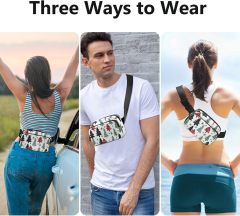 Christmas Tree Fanny Packs for Women