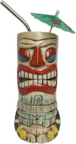 Hawaiian Party Drinkware Cocktail Tiki Mugs