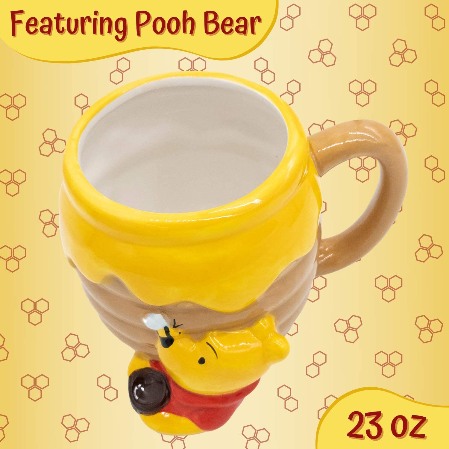 Ceramic 3D Sculpted Coffee Mug