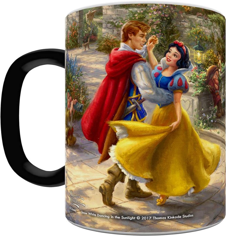 Snow White Heat Changing Mugs
