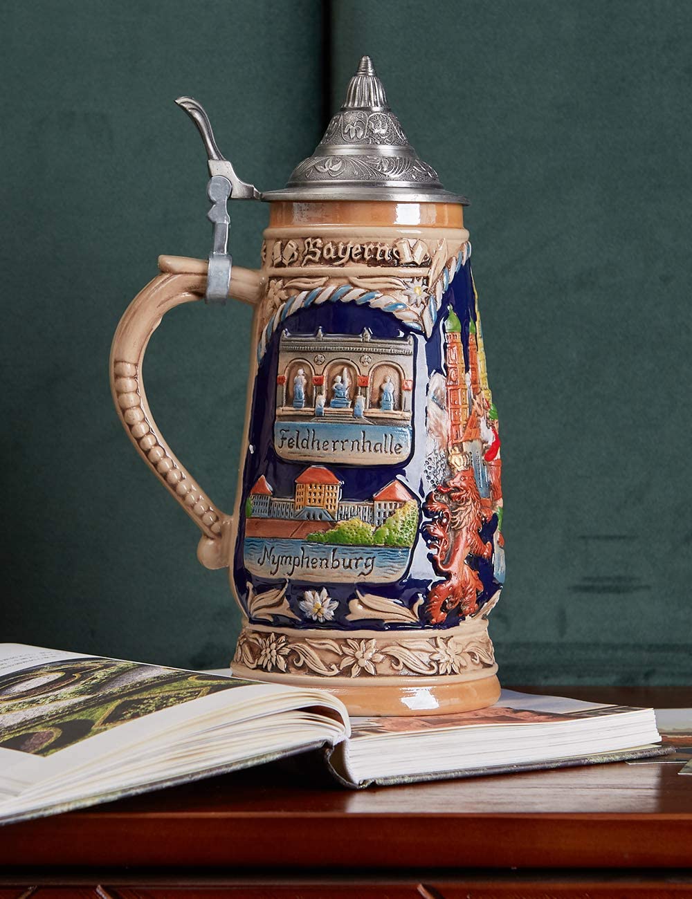 German Beer Stein Mug