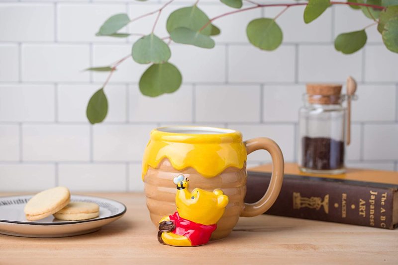 Ceramic 3D Sculpted Coffee Mug