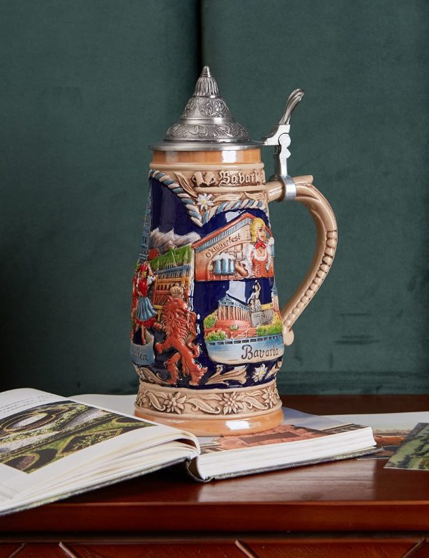 German Beer Stein Mug