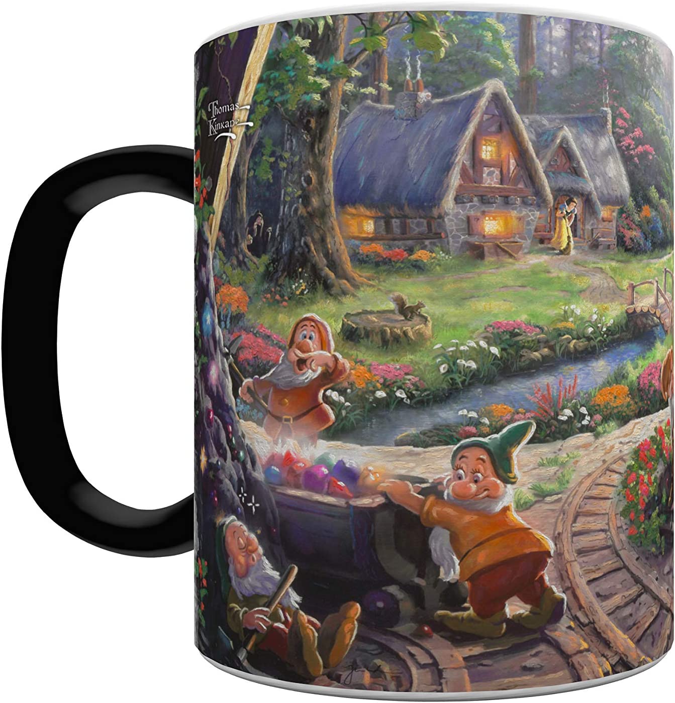 Changing Heat Sensitive Ceramic Mug
