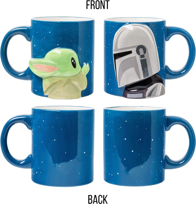 Star Wars Mandalorian and the Child 3D Sculpted Mug