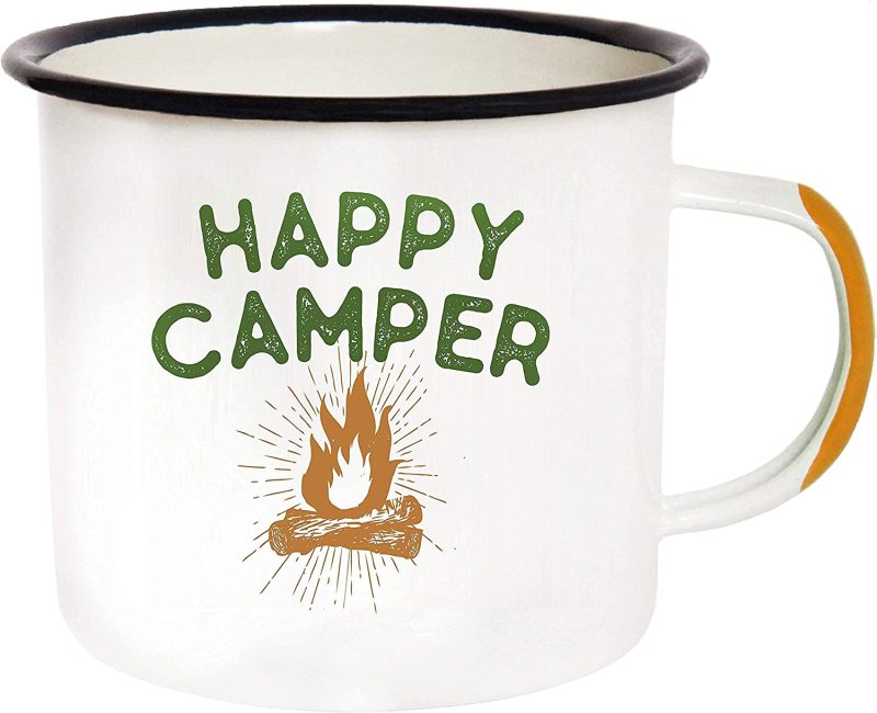 Enamel Camping Mug Travel Cup