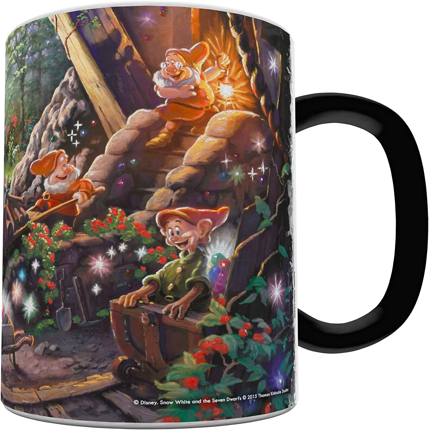 Changing Heat Sensitive Ceramic Mug