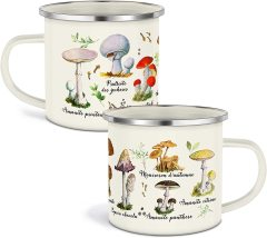 Mushroom Enamel Mug