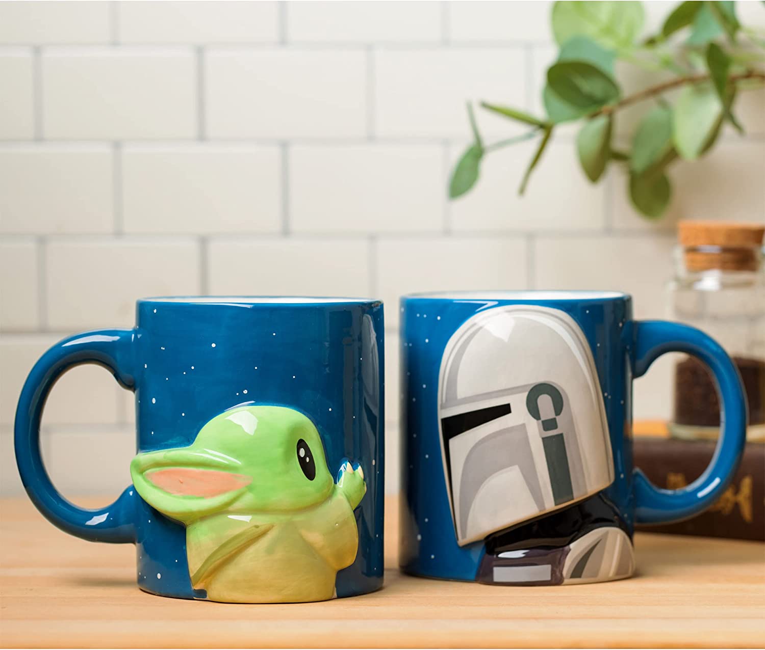 Star Wars Mandalorian and the Child 3D Sculpted Mug