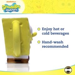 SpongeBob SquarePants 3D Sculpted Ceramic Mug