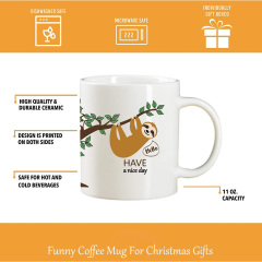 Funny Novelty sloth coffee mug