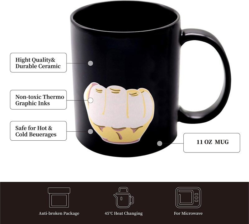 Heat Changing Coffee Mug