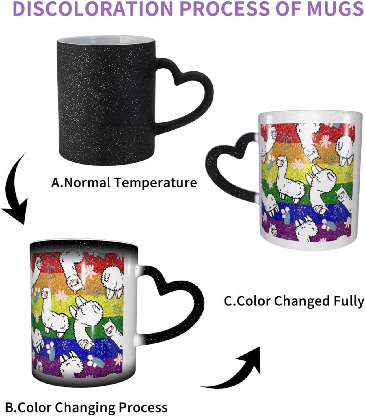 Rainbow Ceramic Drinkware Mug