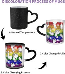 Rainbow Ceramic Drinkware Mug