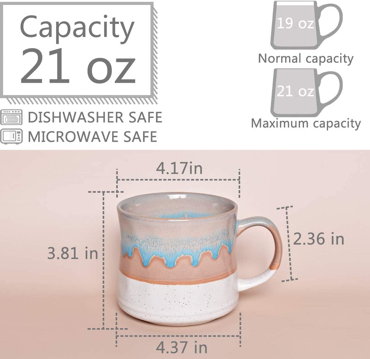 White Dishwasher and Microwave Safe Soup