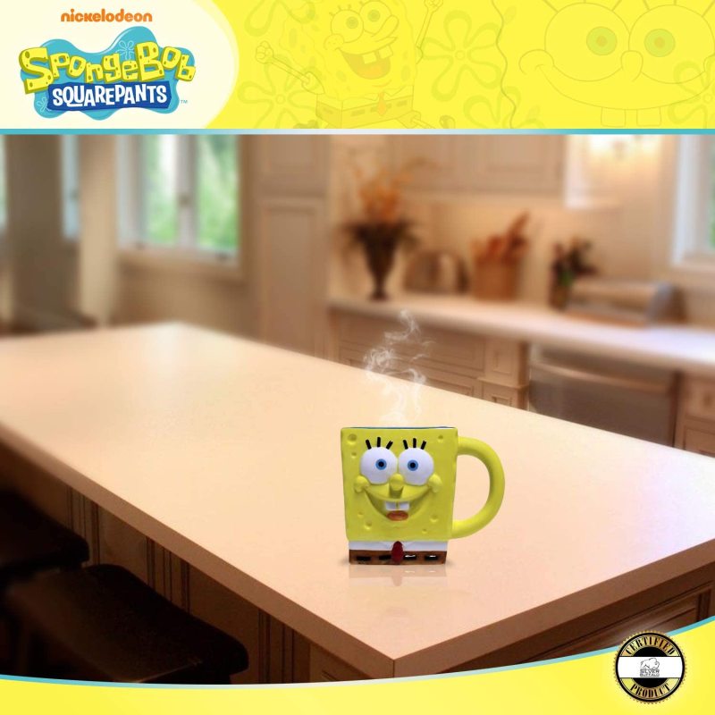 SpongeBob SquarePants 3D Sculpted Ceramic Mug