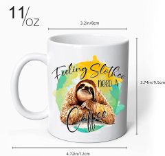 Cute Sloth Coffee Mug