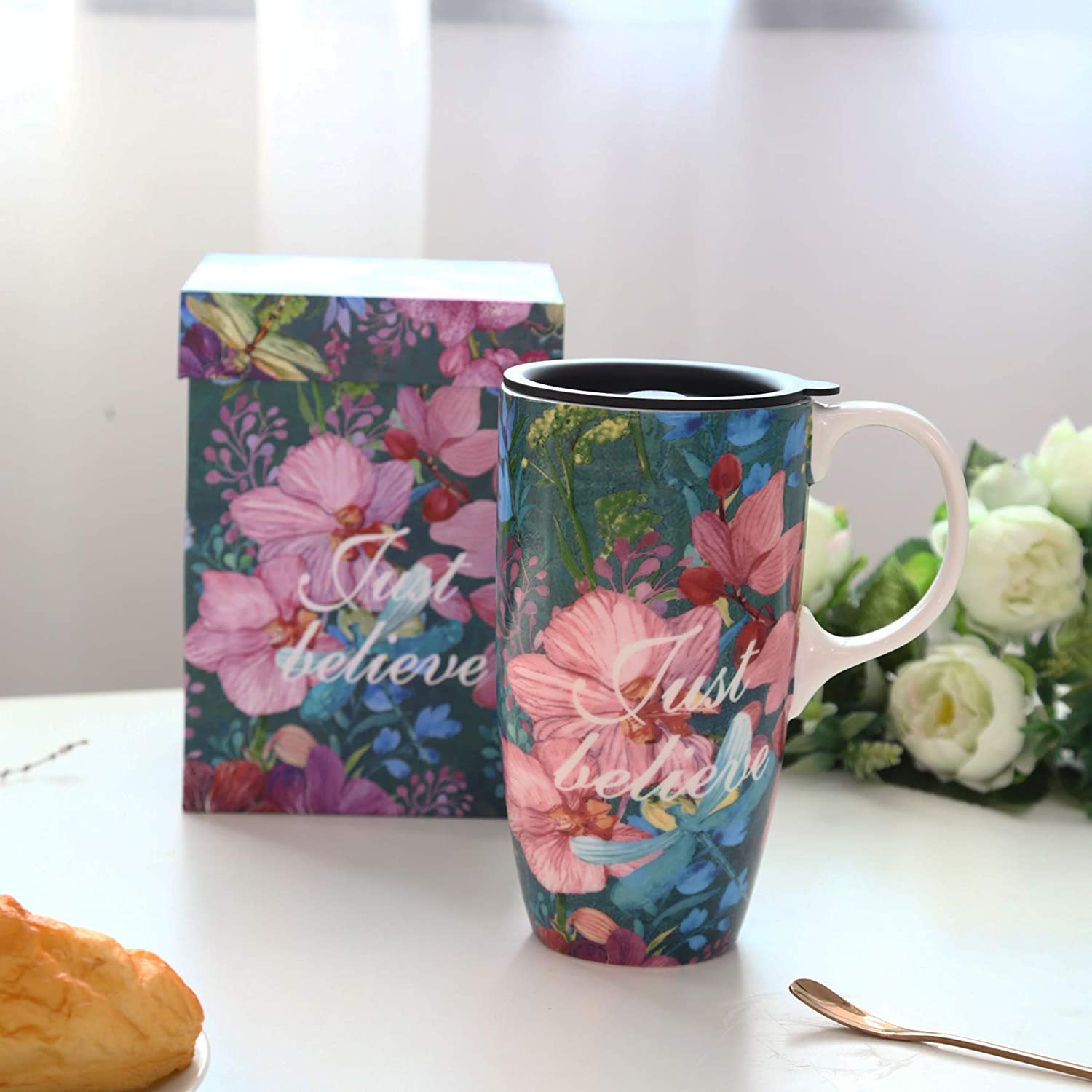 Tall Ceramic Mug