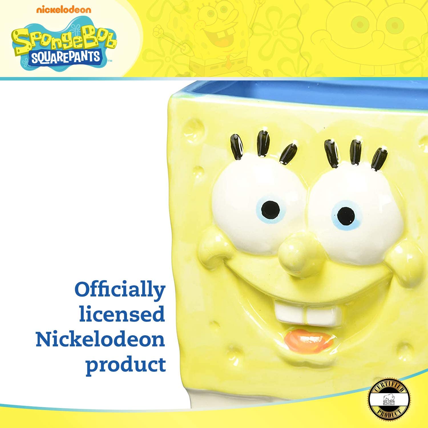 SpongeBob SquarePants 3D Sculpted Ceramic Mug