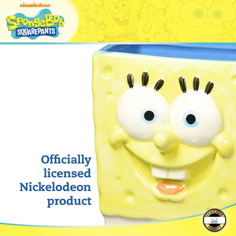 SpongeBob SquarePants 3D Sculpted Ceramic Mug