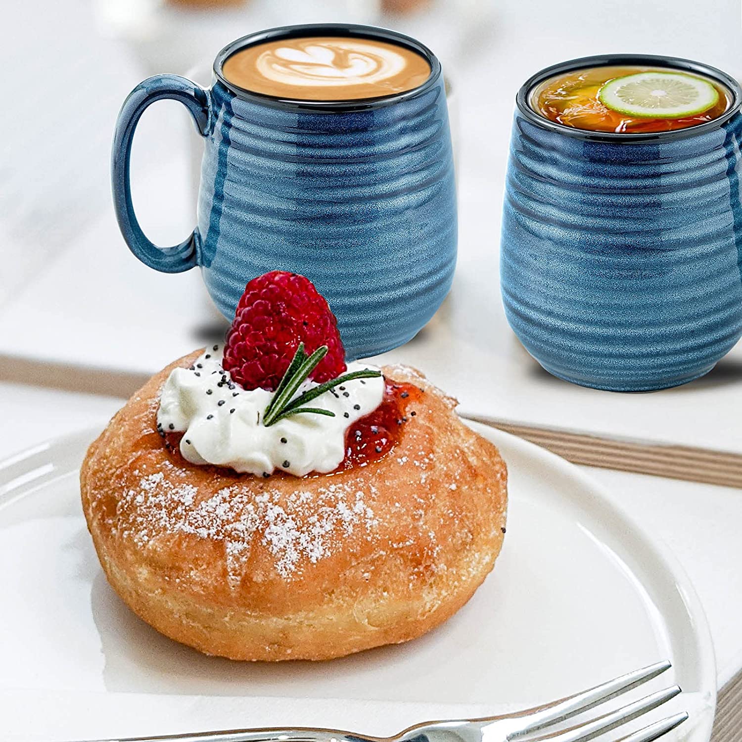 Big Coffee Mug for Latte Coffee Tea Soup