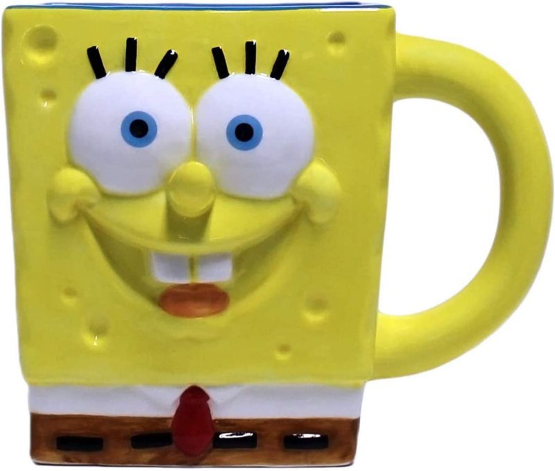SpongeBob SquarePants 3D Sculpted Ceramic Mug