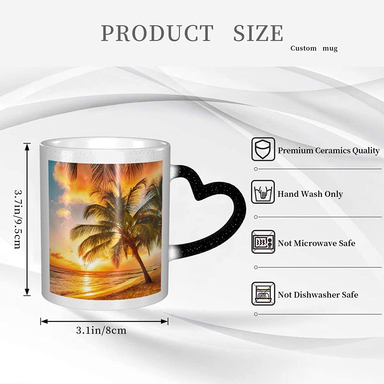 Heat Changing Sensitive Mug