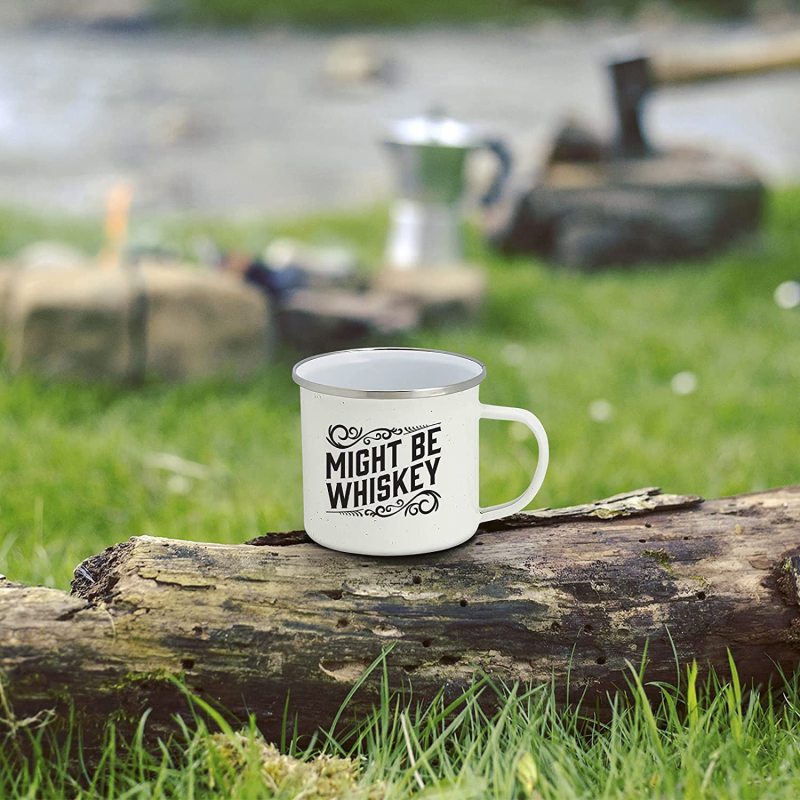 Enamel Camping Coffee Mug