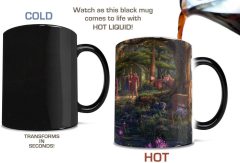 Thomas Kinkade Changing Heat Sensitive Ceramic Mug