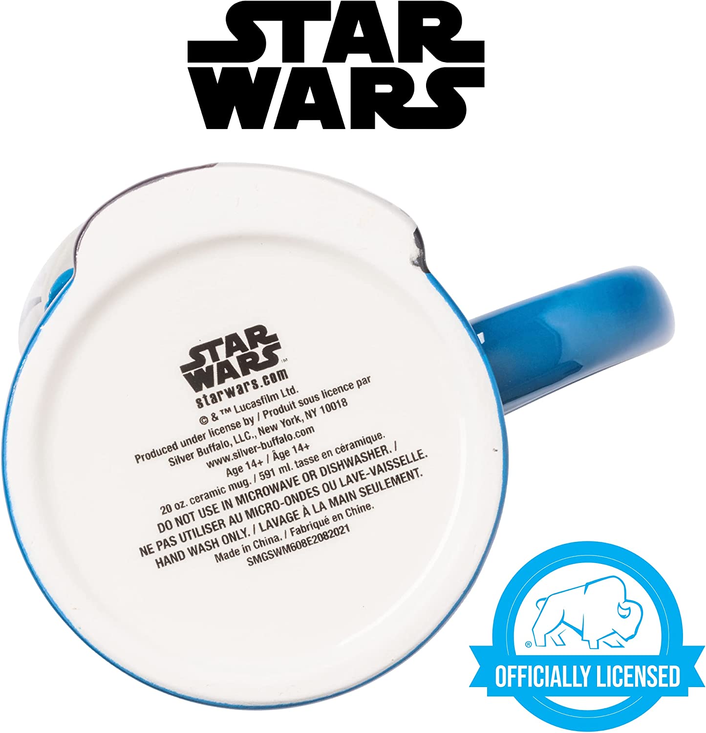 Star Wars Mandalorian and the Child 3D Sculpted Mug