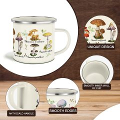 Mushroom Enamel Mug