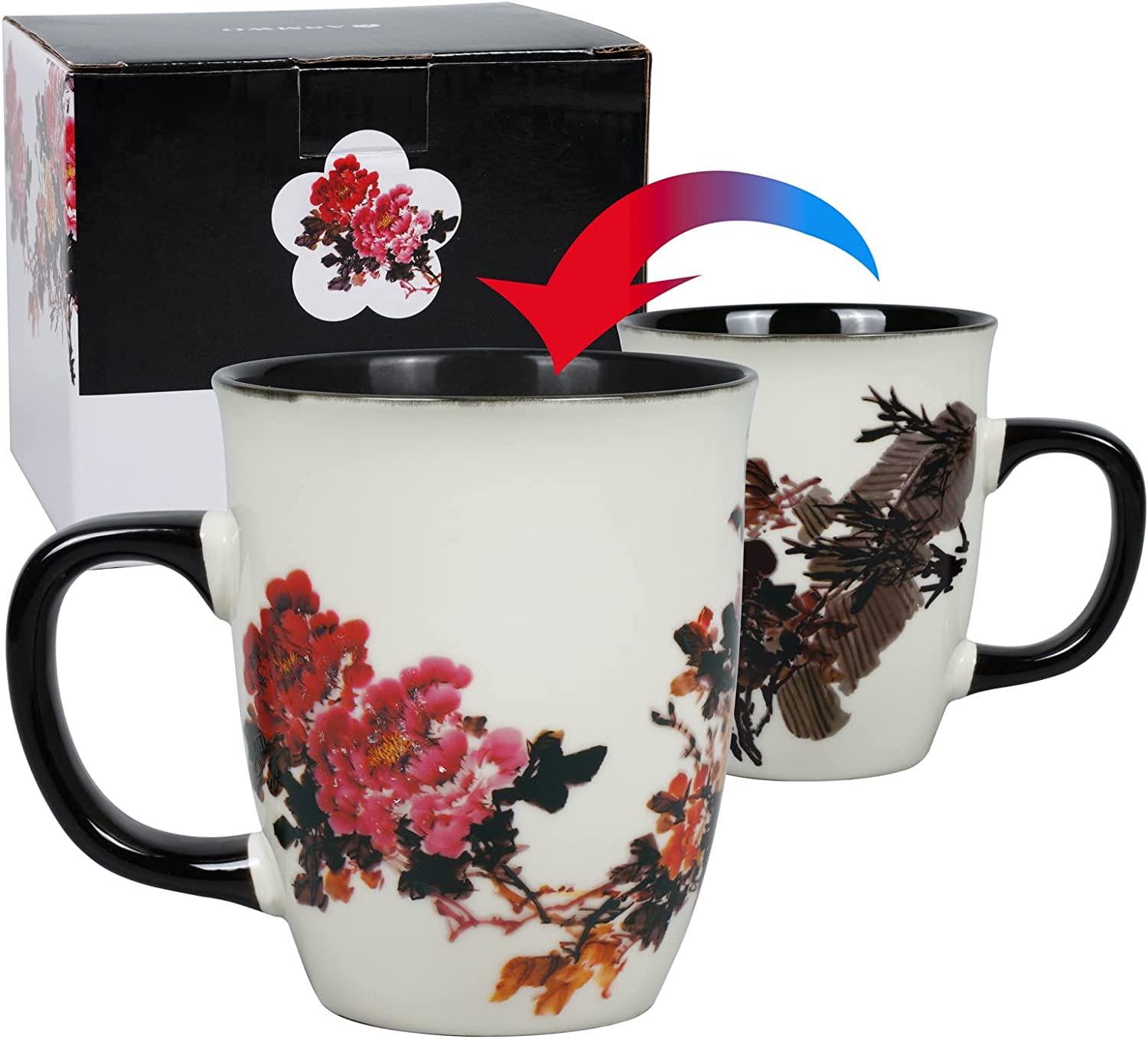 Heat Changing Magic Porcelain Coffee Mug