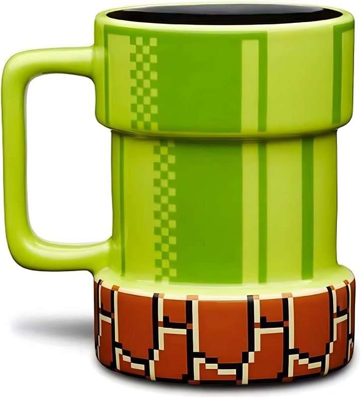 Super Mario Warp Pipe Mug Ceramic Coffee Mug